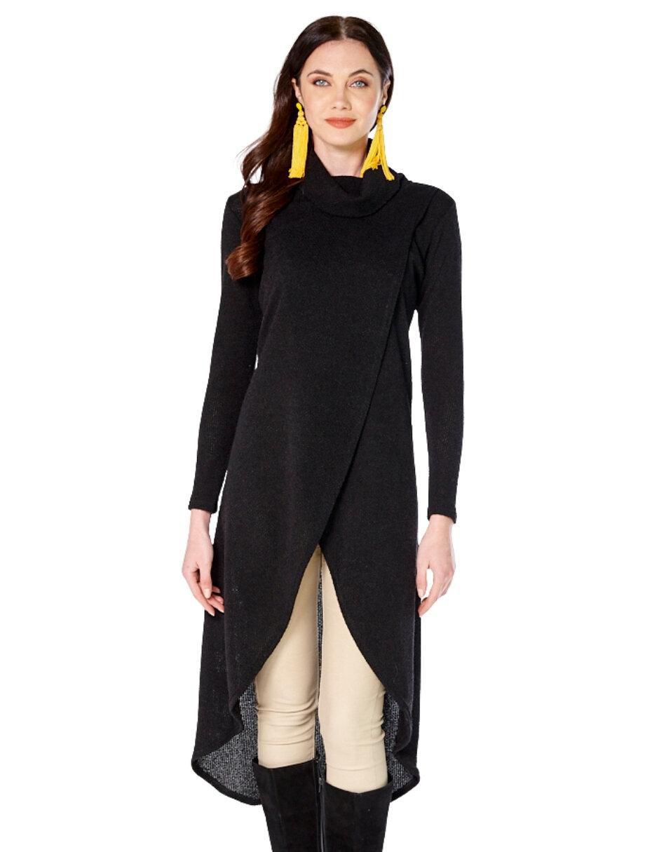 Suéter cuello redondo para mujer 4