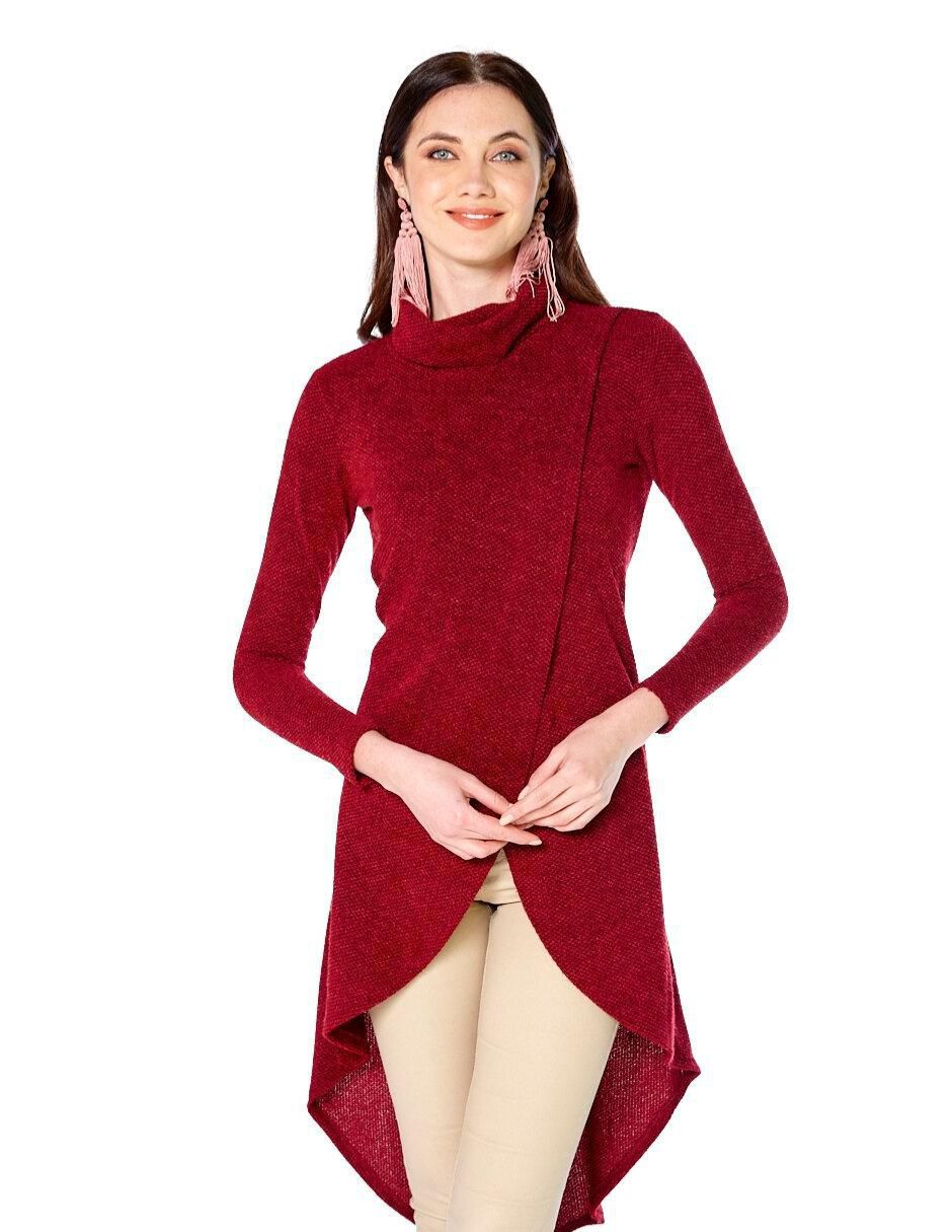 Suéter cuello redondo para mujer 3