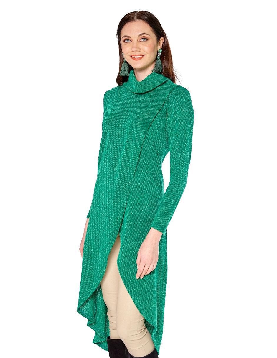Suéter cuello alto para mujer 4