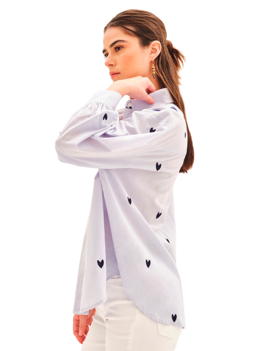 Blusa manga larga para mujer 2