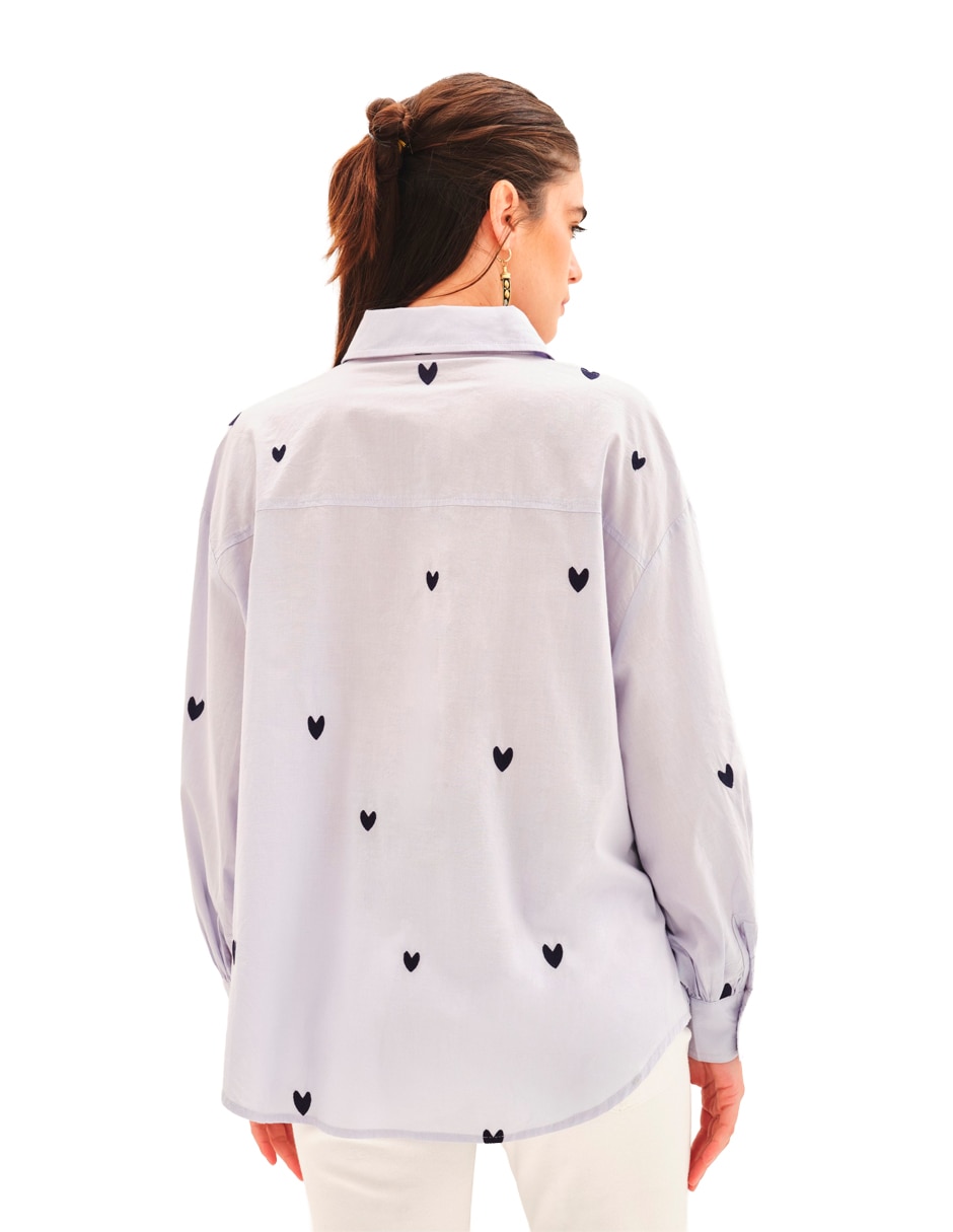 Blusa manga larga para mujer 3