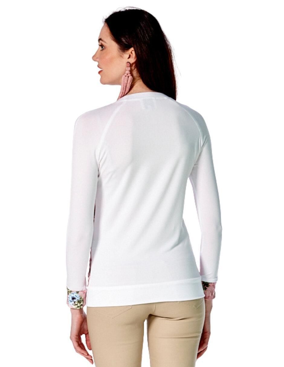 Blusa manga larga para mujer 3