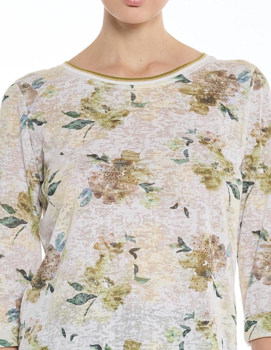 Blusa manga 3/4 para mujer 2