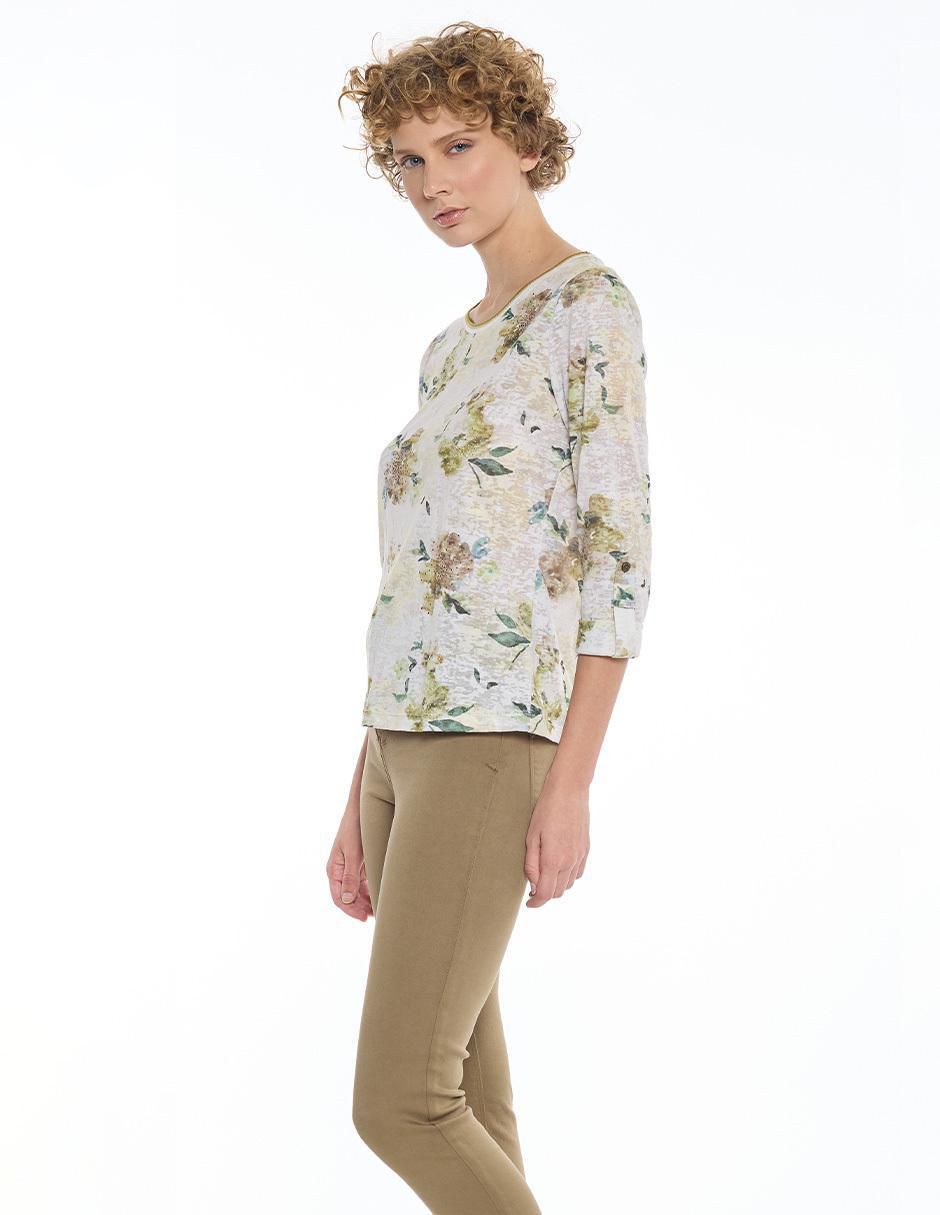 Blusa manga 3/4 para mujer 3