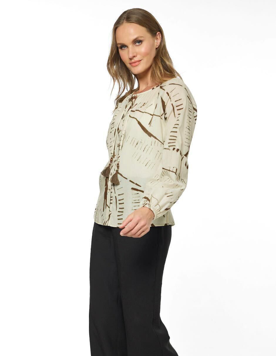 Blusa manga larga para mujer 3