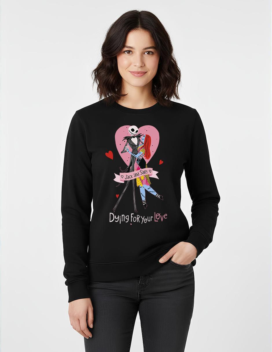 Sudadera El Extraño Mundo de Jack para mujer