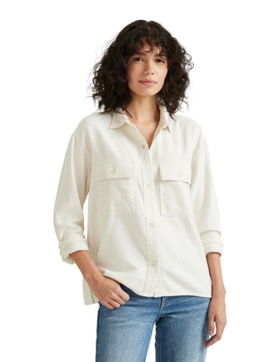 Camisa manga larga para mujer