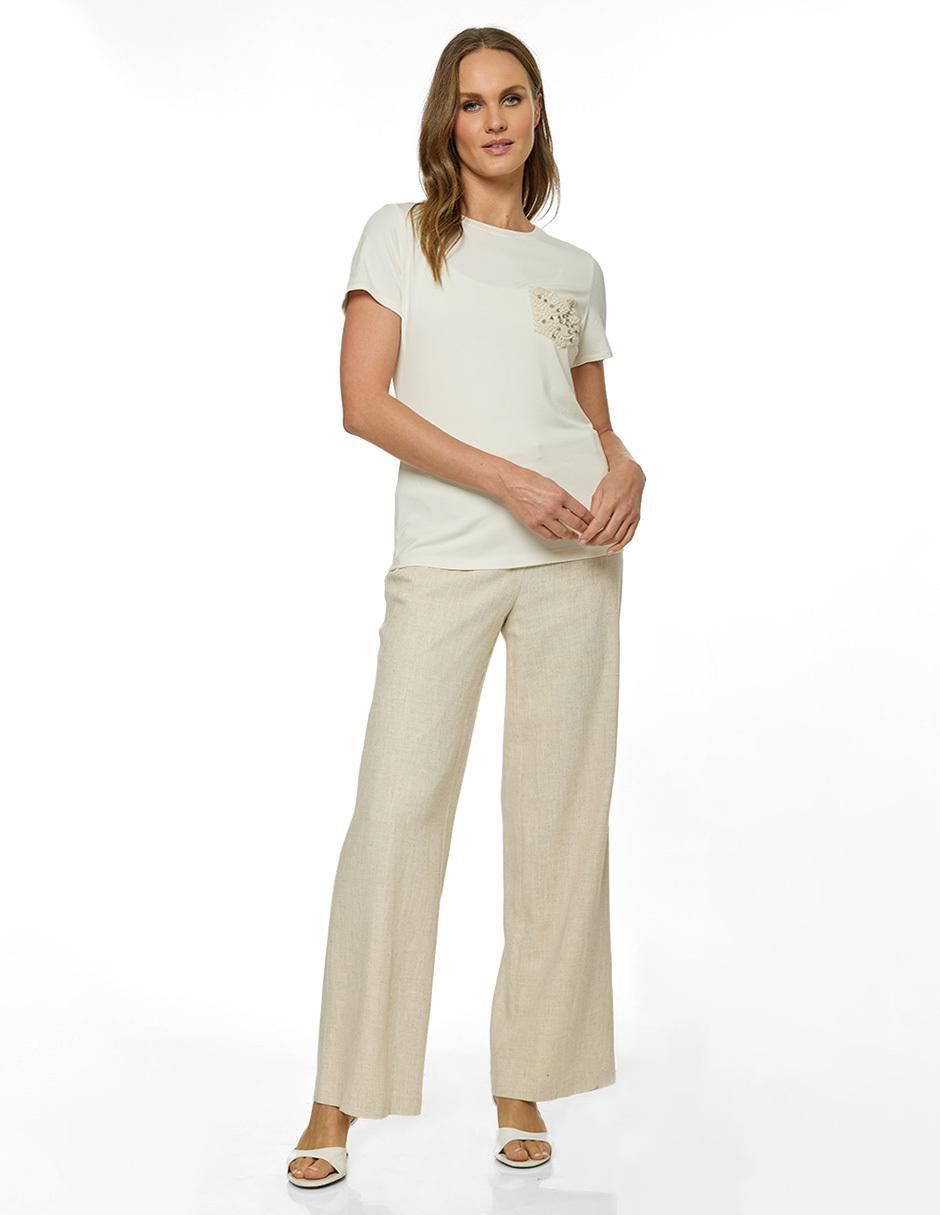 Blusa manga corta para mujer 5