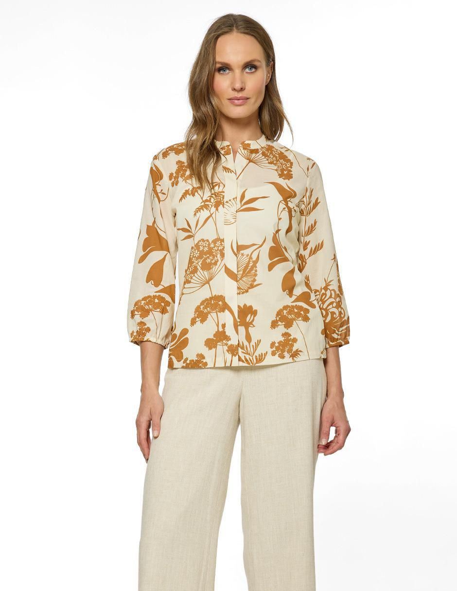 Blusa manga 3/4 para mujer