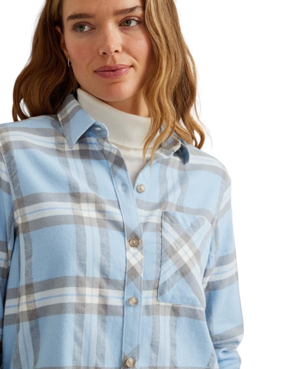 Sobrecamisa manga larga para mujer 3