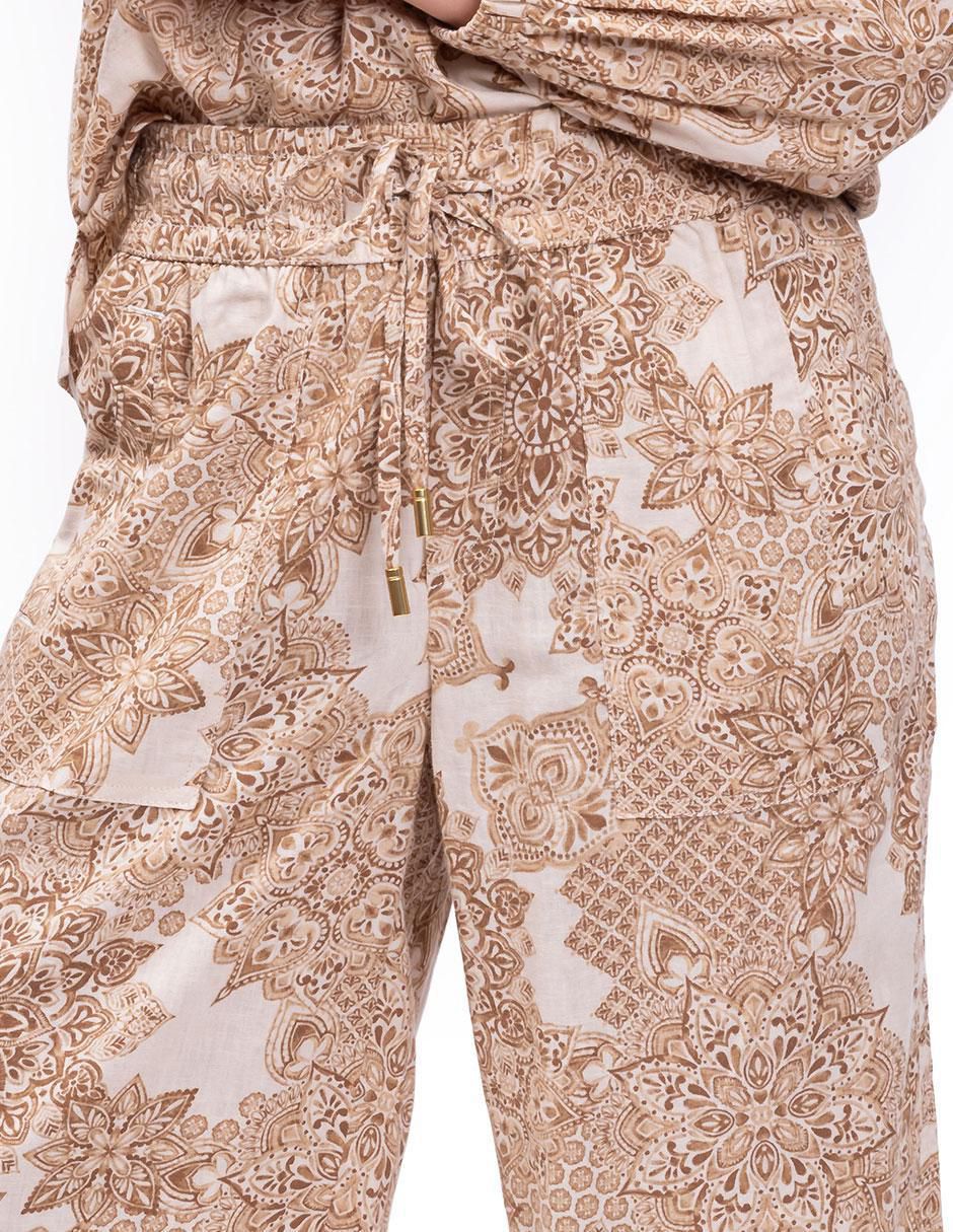 Pantalón relaxed wide leg para mujer 3