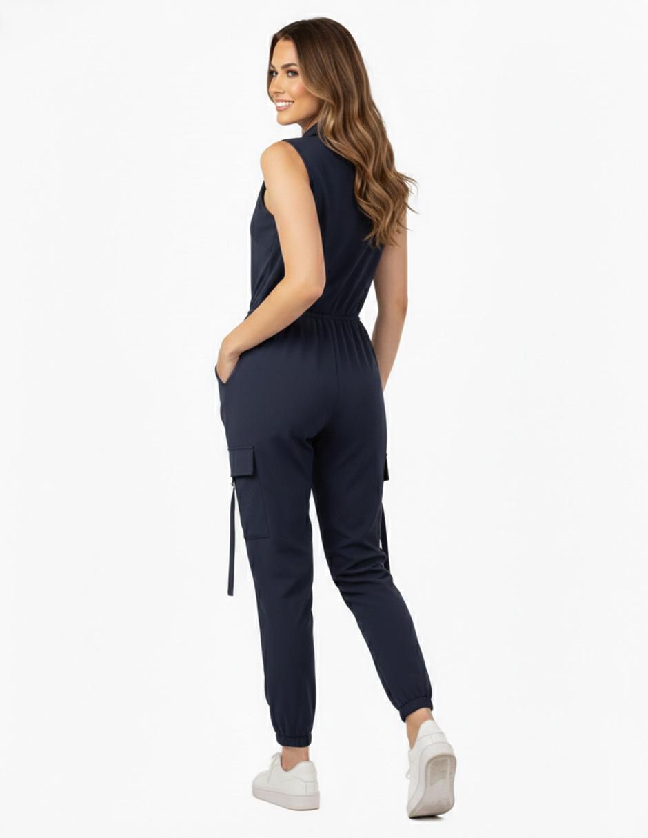 "jumpsuit" bomy "de" poliéster casual "estampado" liso "para mujer"