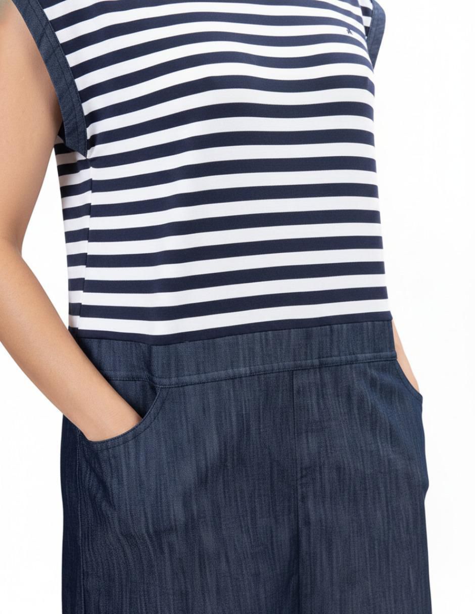 Vestido a la rodilla casual para mujer 2