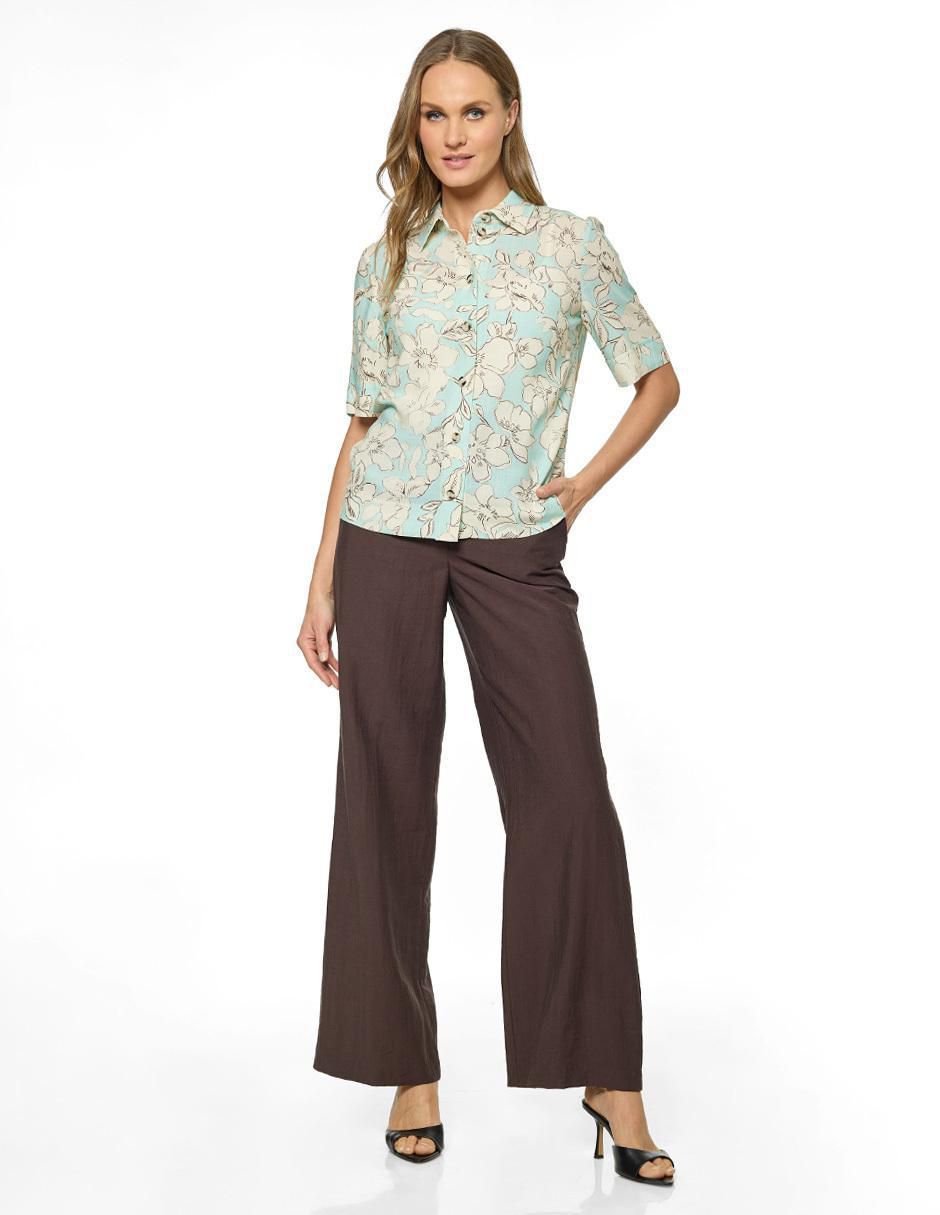 Blusa manga al codo para mujer 6