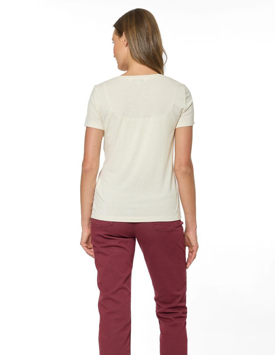 Blusa manga corta para mujer 4