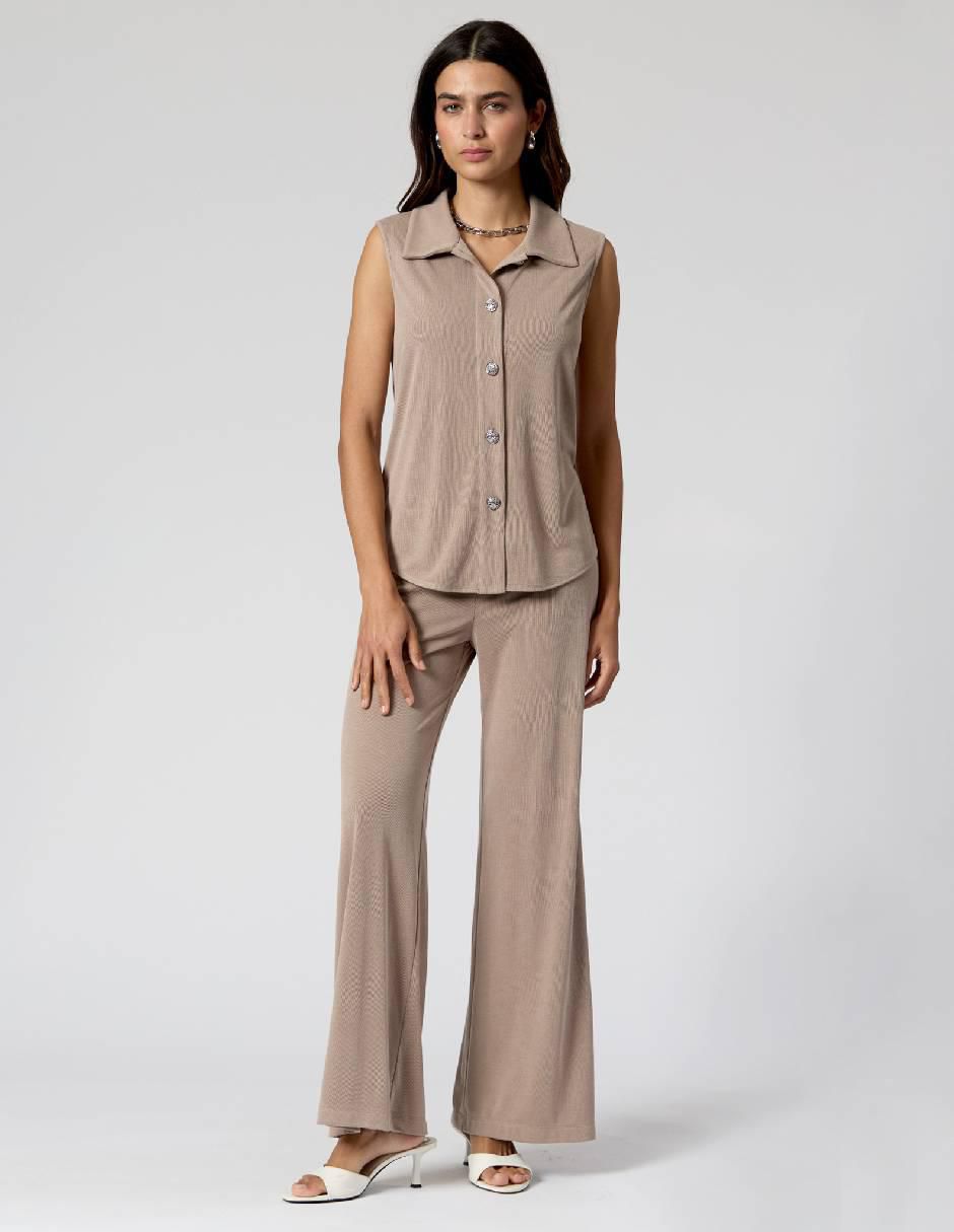 Blusa sin manga para mujer 6