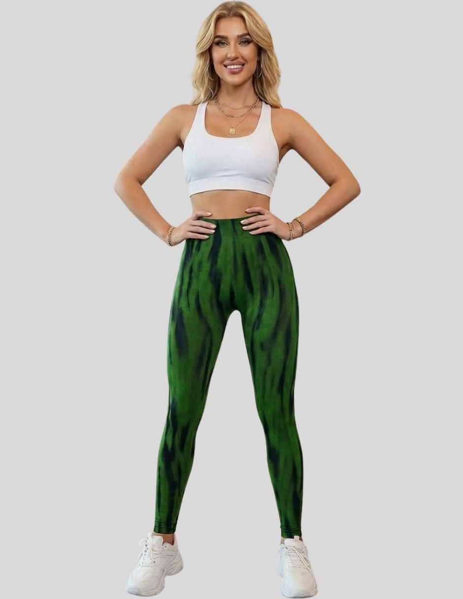 Legging cintura alta con elástico para mujer 2