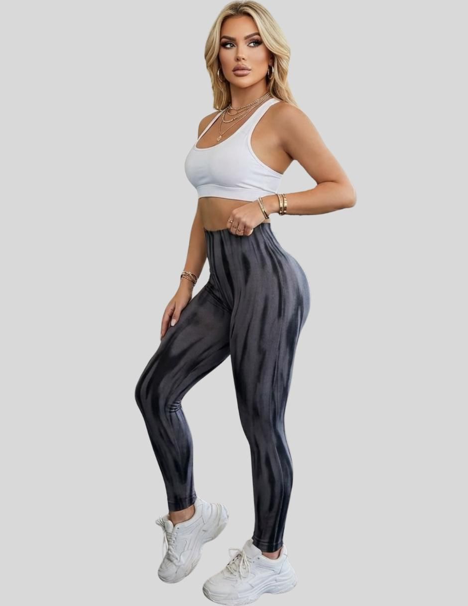 "legging/ set legging" malabis "a la (si aplica)" cintura alta "con" elástico "para mujer"