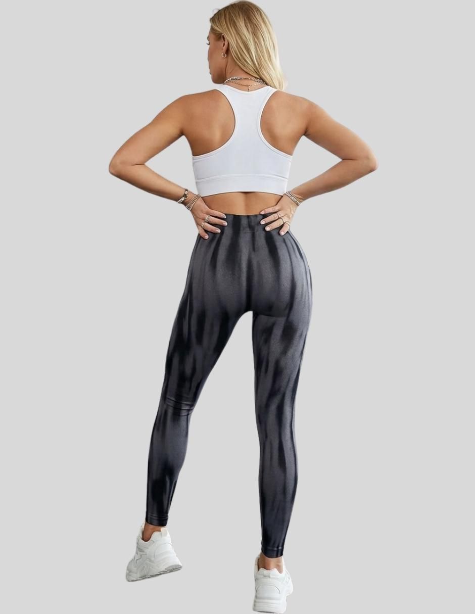 "legging/ set legging" malabis "a la (si aplica)" cintura alta "con" elástico "para mujer"