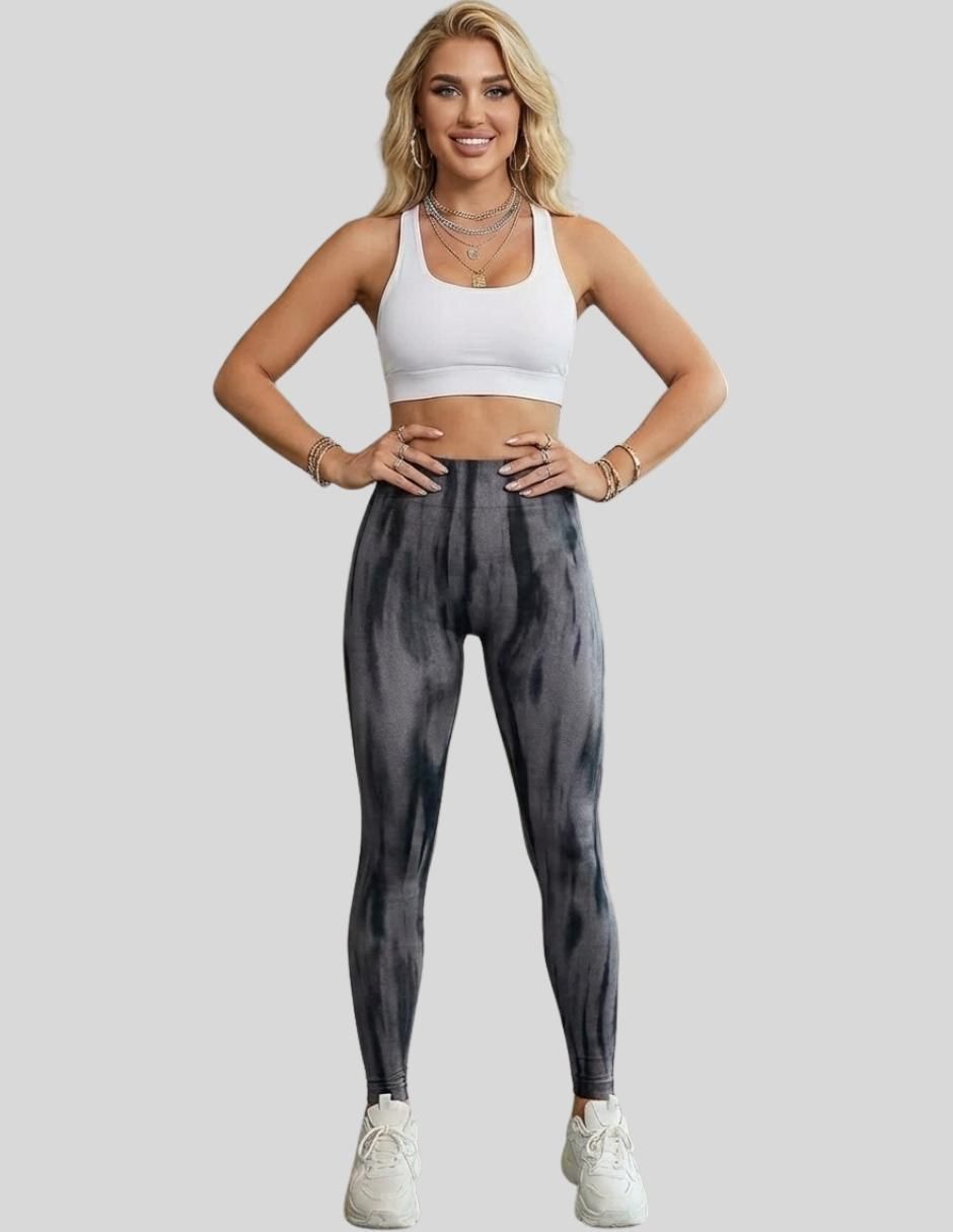 "legging/ set legging" malabis "a la (si aplica)" cintura alta "con" elástico "para mujer"