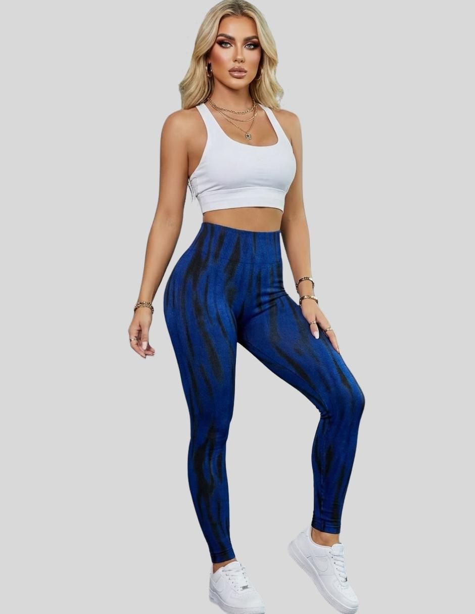 Legging cintura alta con elástico para mujer 7