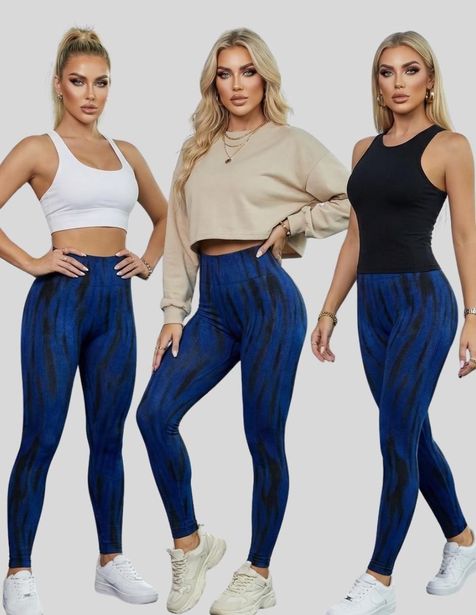 Legging cintura alta con elástico para mujer 8