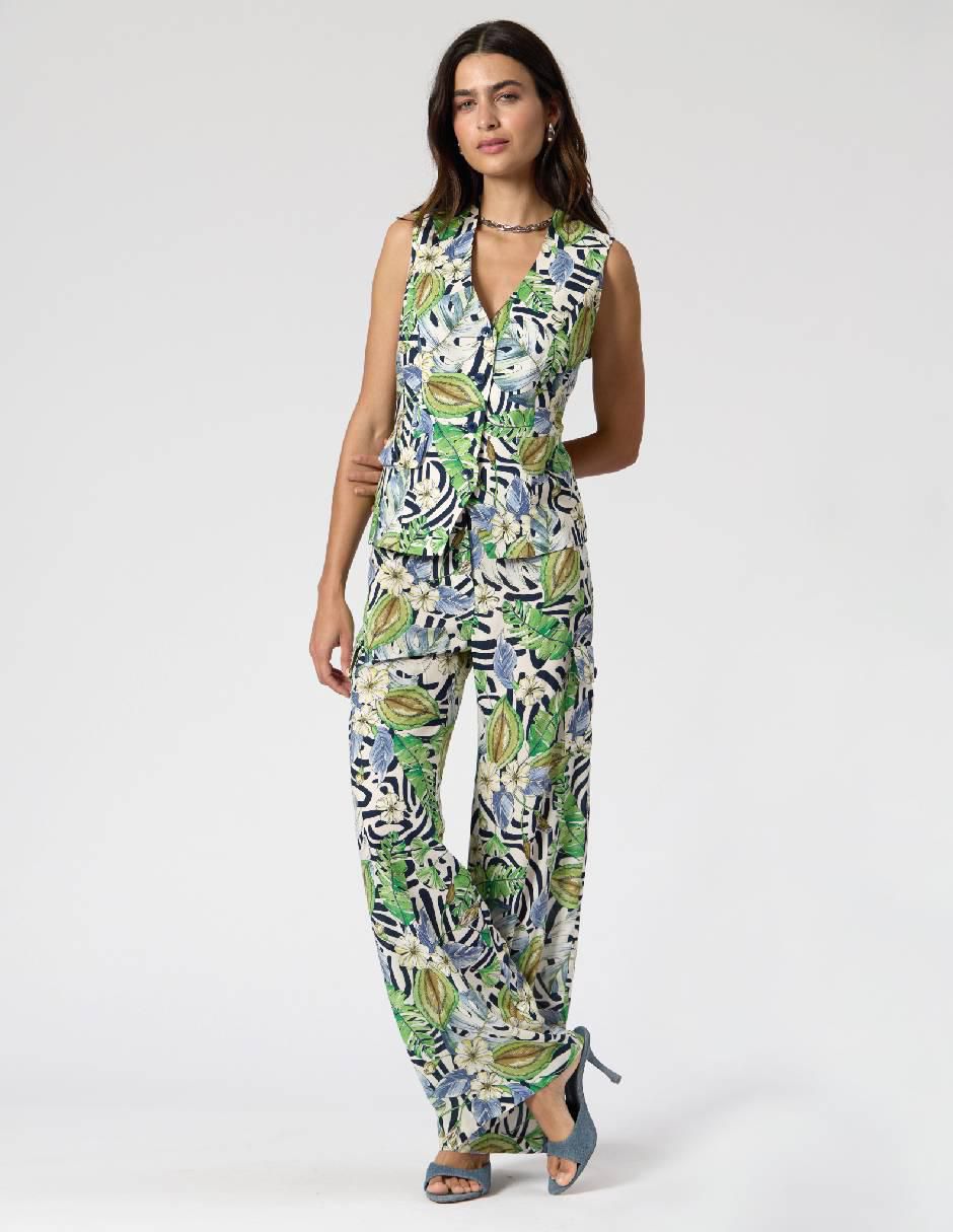 Pantalón de vestir regular para mujer 5