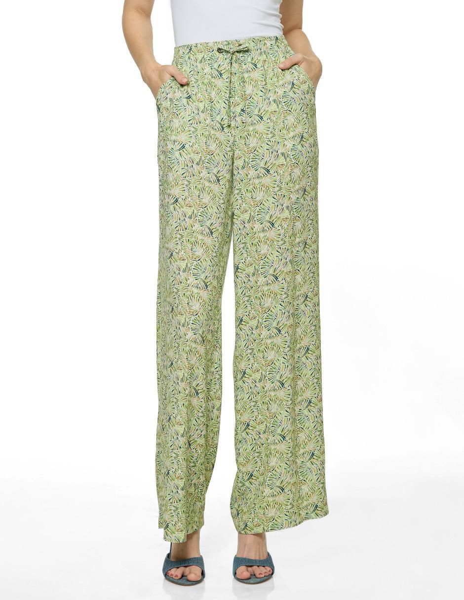 Pantalón pijamero regular para mujer Pantalón pijamero regular para mujer