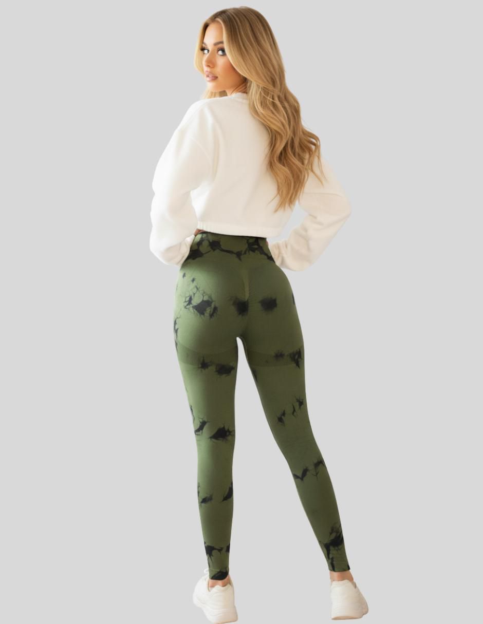 Legging cintura alta con elástico para mujer 4