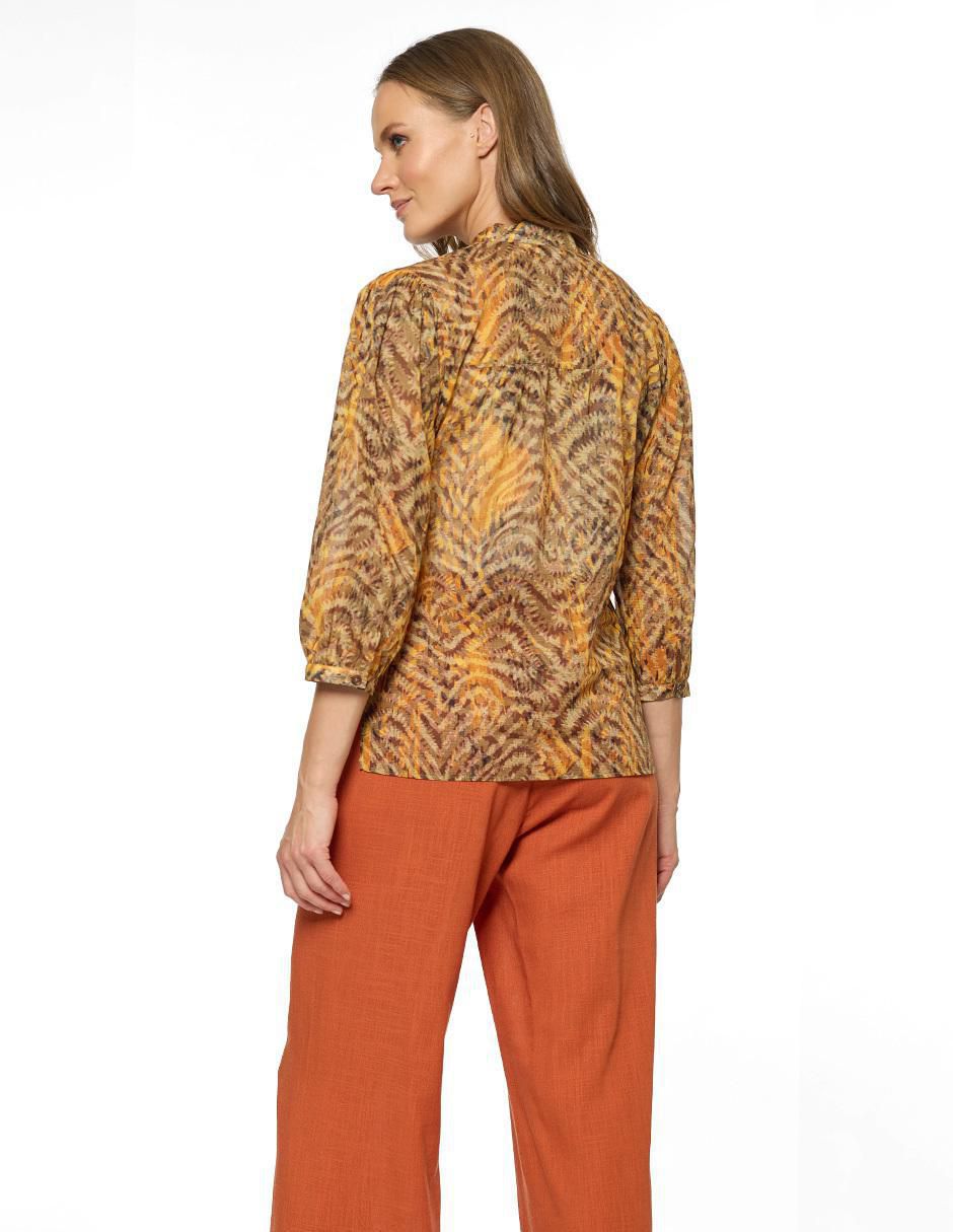 Blusa manga 3/4 para mujer 4