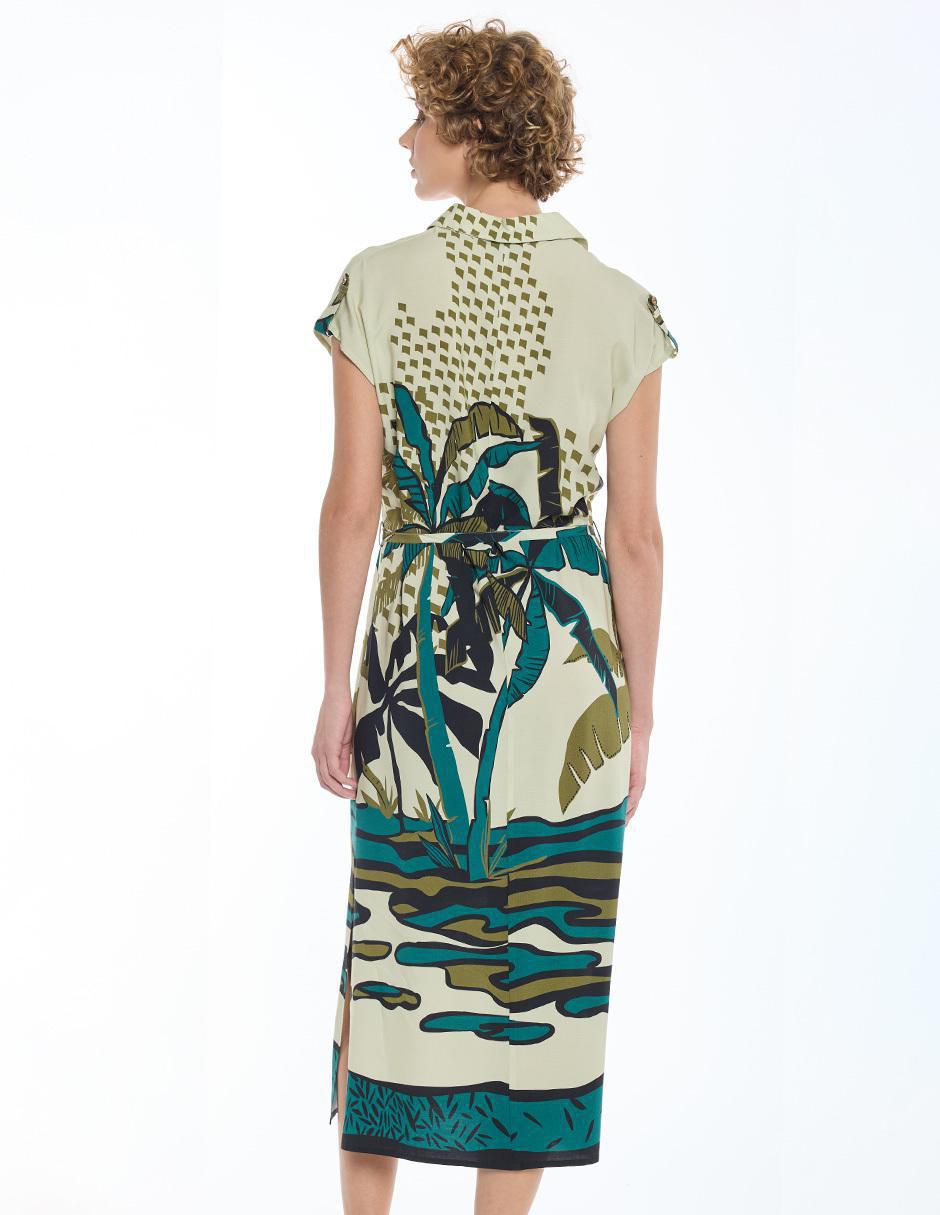 Vestido midi casual para mujer 4