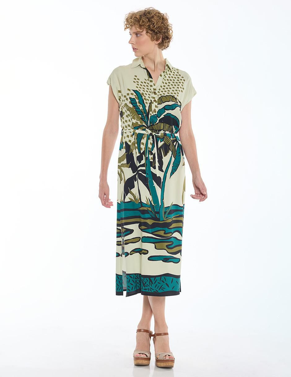 Vestido midi casual para mujer 5