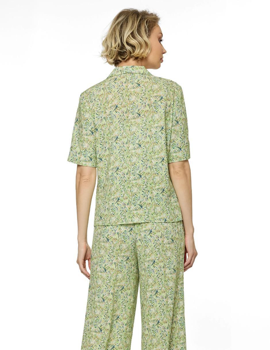 Blusa manga al codo para mujer 4