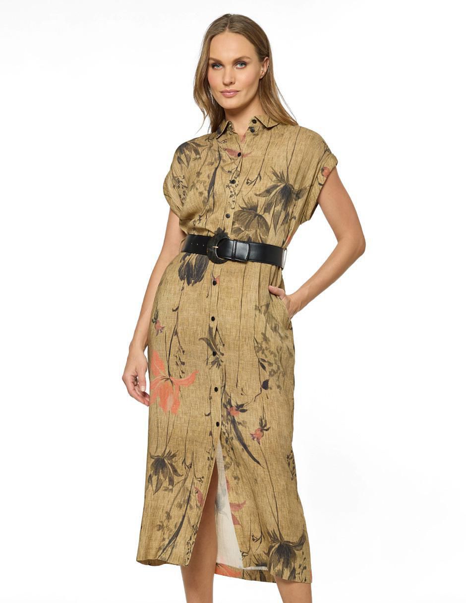 Vestido midi casual para mujer