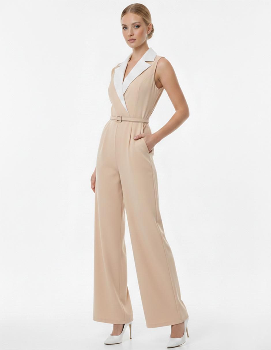 Jumpsuit de algodón casual para mujer 1