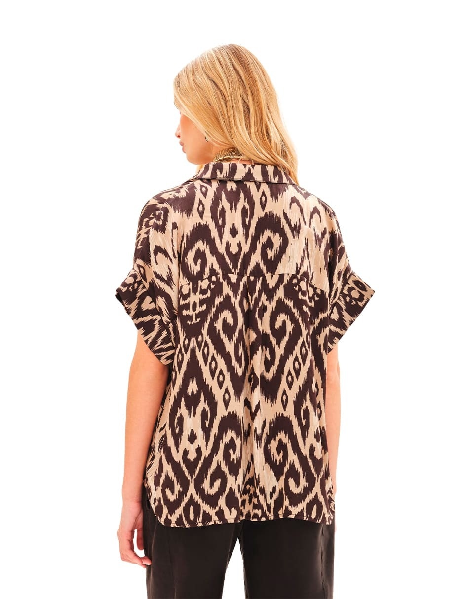Camisa manga corta para mujer 3