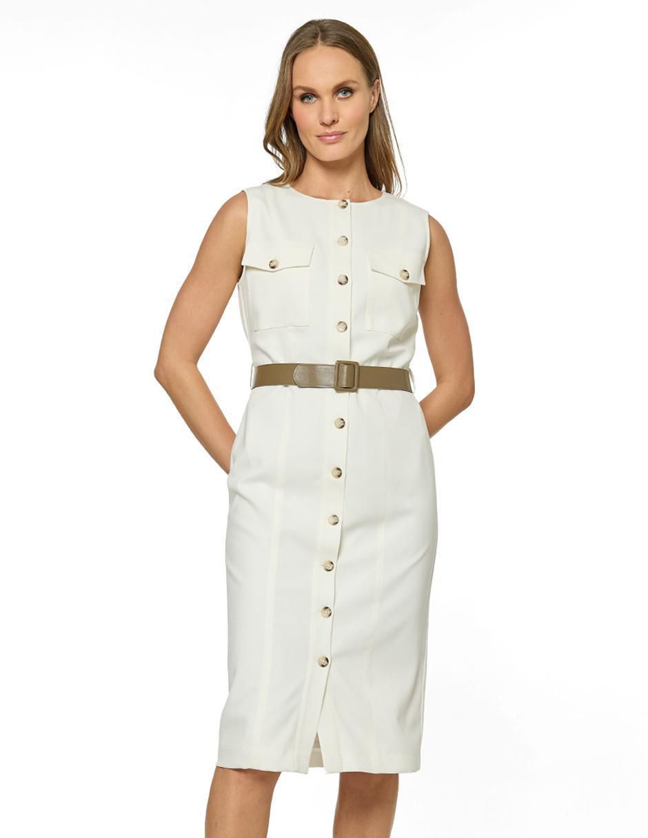 Vestido midi casual para mujer Vestido midi casual para mujer