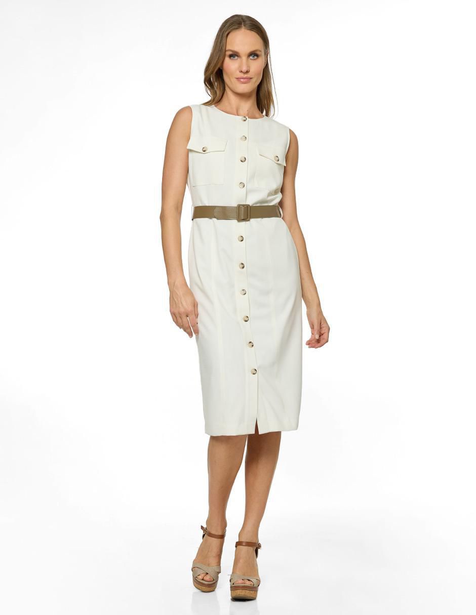 Vestido midi casual para mujer 5