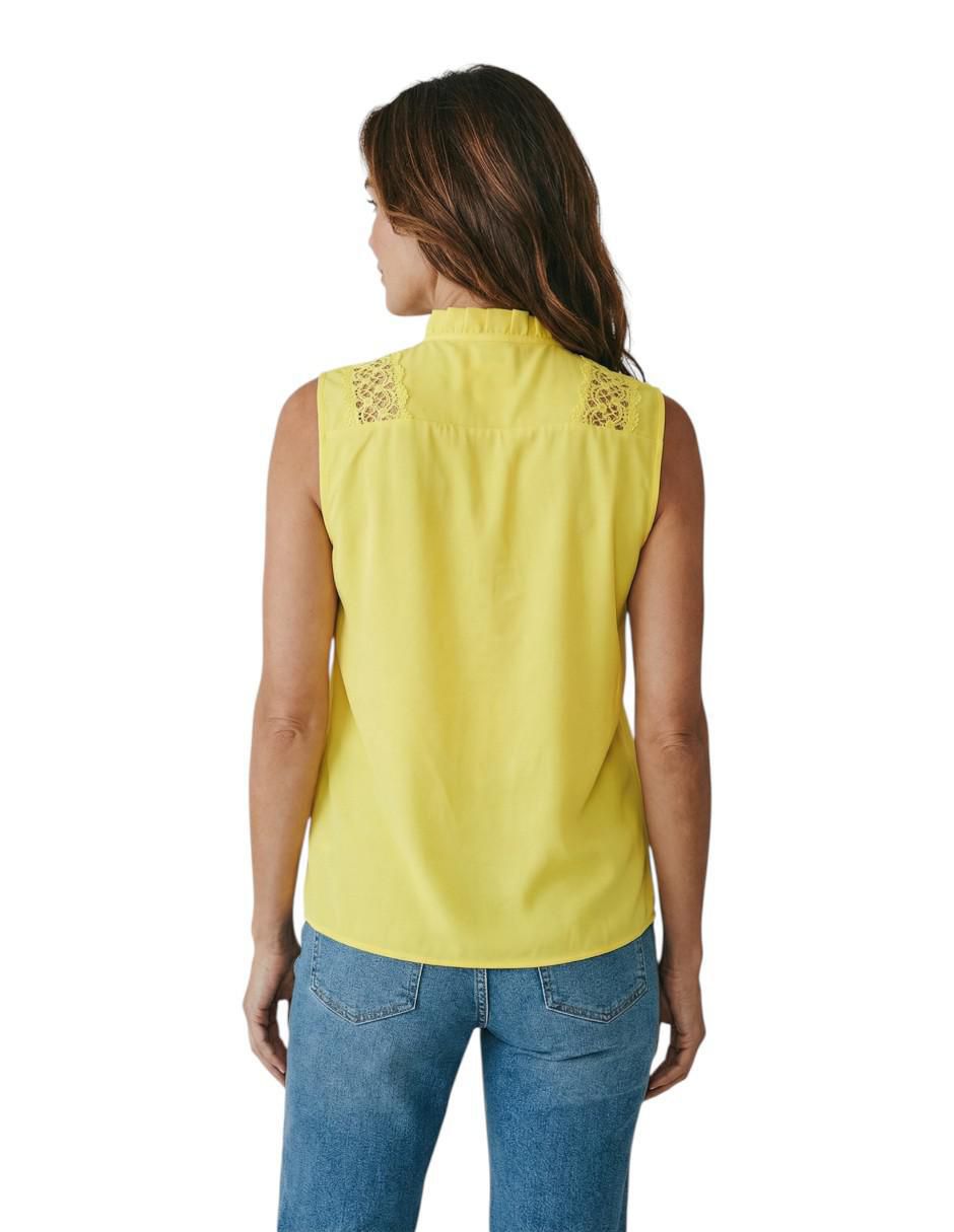 Blusa sin manga para mujer 2