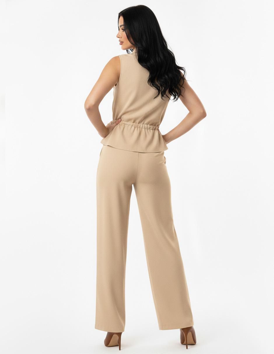 "jumpsuit" okboth "de" algodón casual "estampado" liso "para mujer"