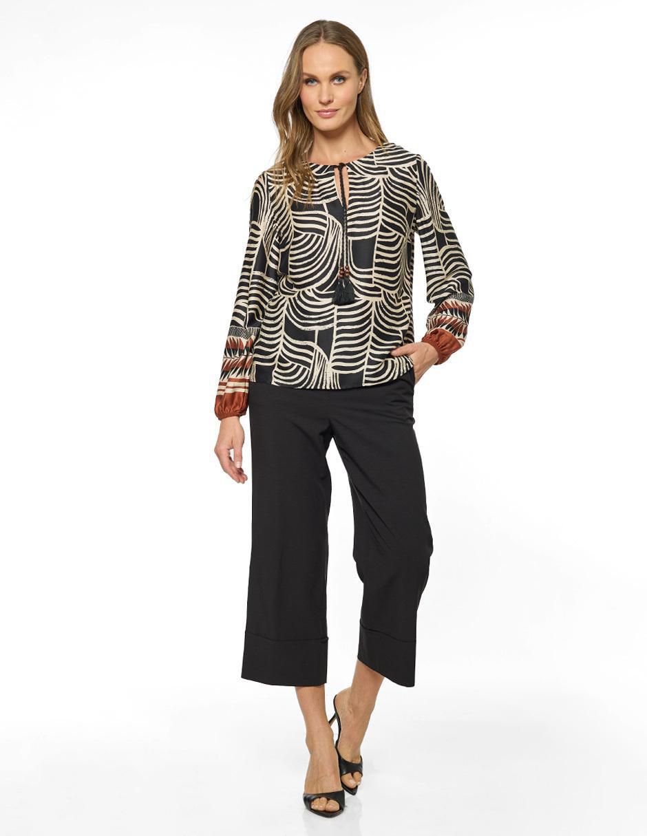 Blusa manga larga para mujer 5