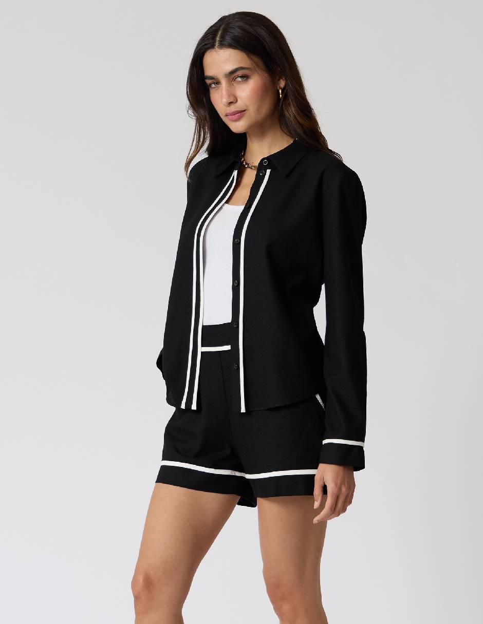 Blusa manga larga para mujer 3