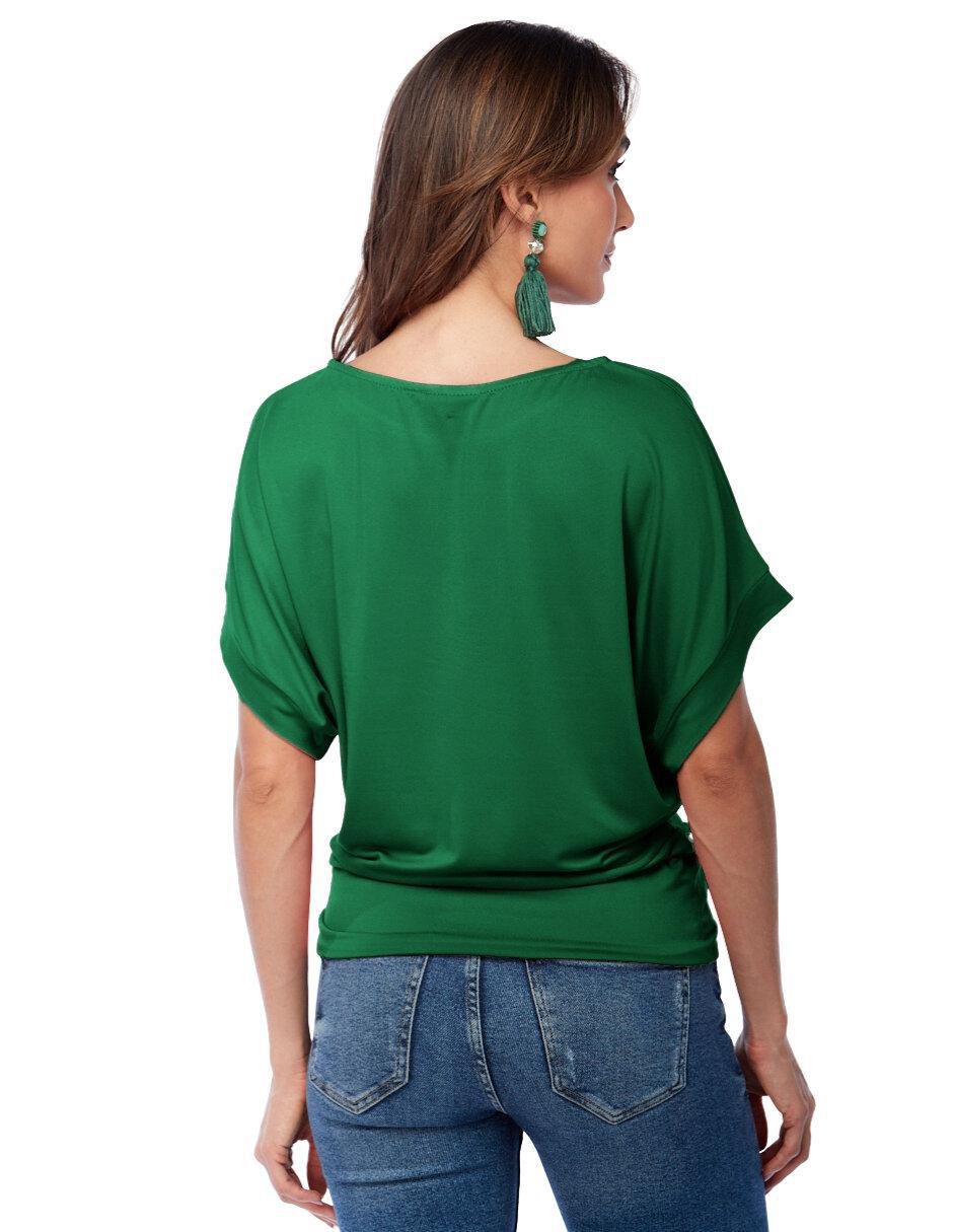Blusa manga corta para mujer 3