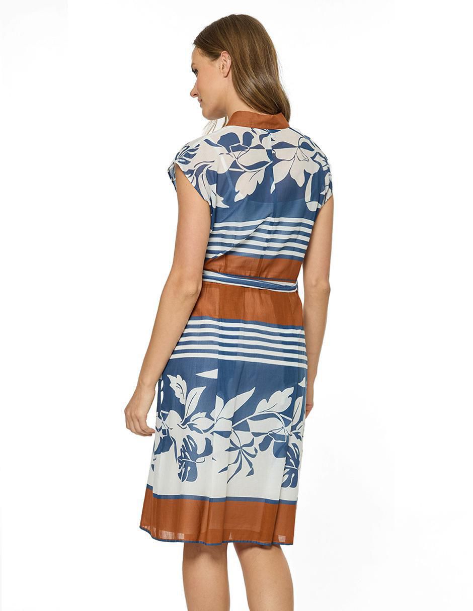 Vestido arriba de la rodilla casual para mujer 4