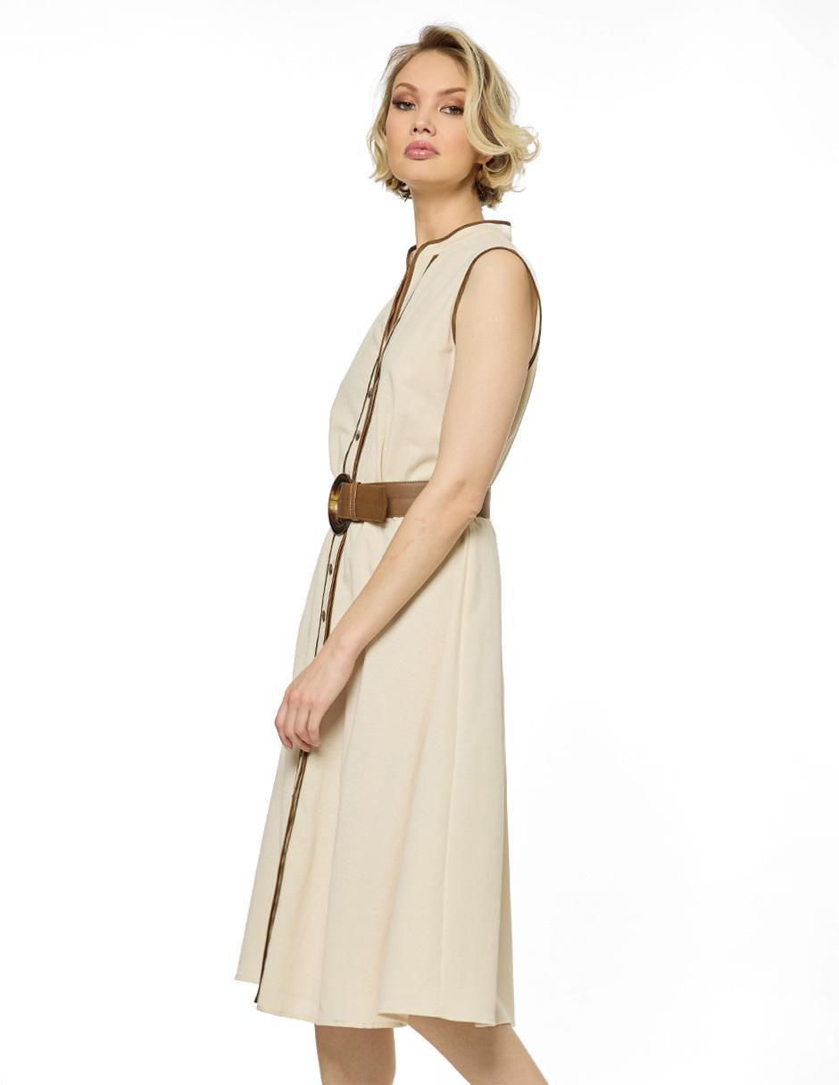 Vestido midi casual Foley's para mujer 3