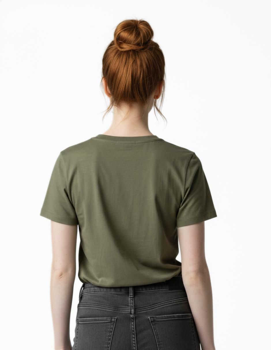 Set playera manga corta cuello redondo para mujer 6