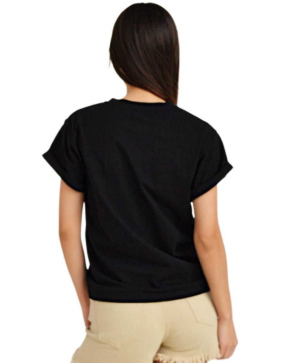 Blusa manga corta para mujer 3